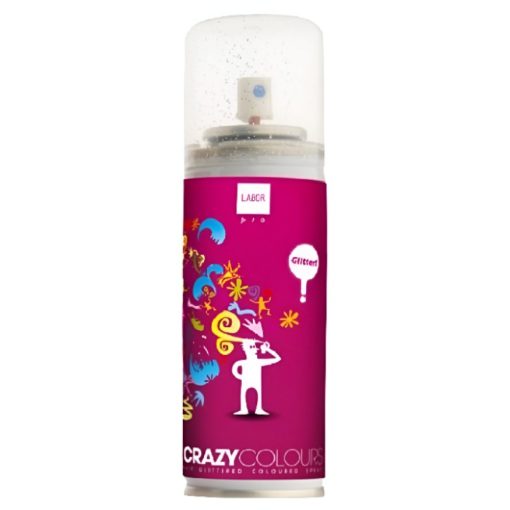 Glitter silver spray 125 ml